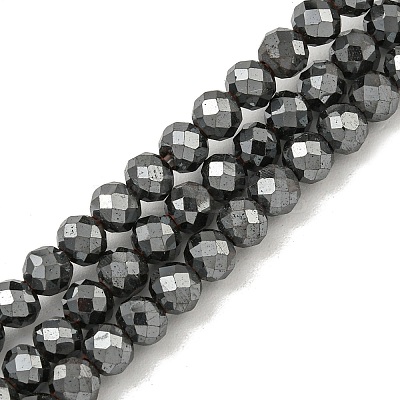 Non-magnetic Synthetic Hematite Beads Strands G-I365-16A-1