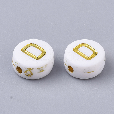 Plating Acrylic Beads PACR-R242-01D-1
