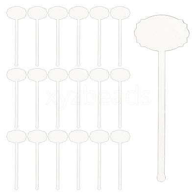 24Pcs Transparent Acrylic Stirring Rods AJEW-FG0003-15A-1