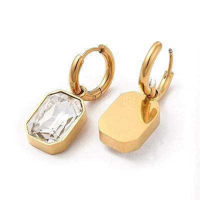 Ion Plating(IP) 304 Stainless Steel Hoop Earring EJEW-C017-06G-03-1