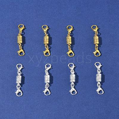 8 Sets Brass Magnetic Clasps Converter KK-FS0001-54-1