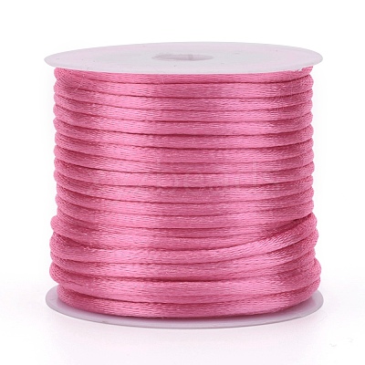 Nylon Satin Rattail Cords NWIR-L006-1mm-06-1