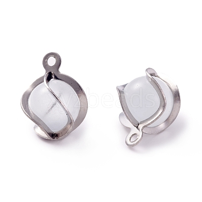 Cat Eye Pendants STAS-I670-06B-P-1