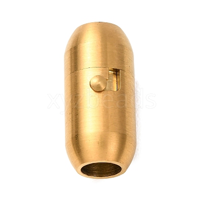 304 Stainless Steel Locking Tube Magnetic Clasps STAS-A151-02D-G-1