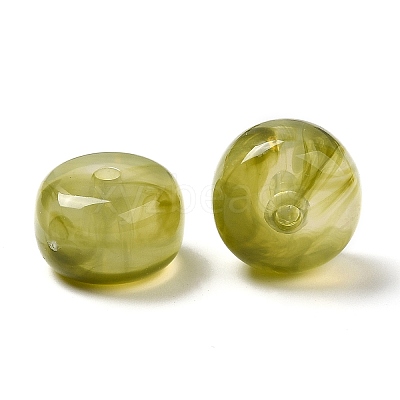 Transparent Acrylic Beads X-OACR-A021-21C-1