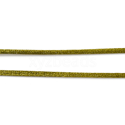 Nylon Satin Rattail Cord NWIR-R025-1.0mm-214-1