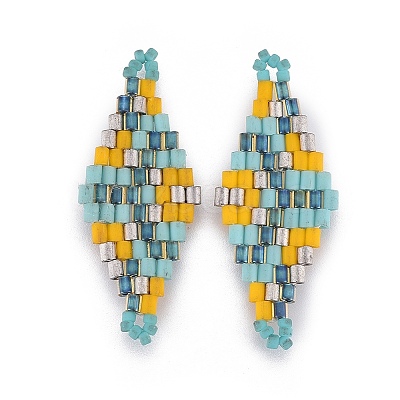 MIYUKI & TOHO Handmade Japanese Seed Beads Links SEED-E004-I02-1