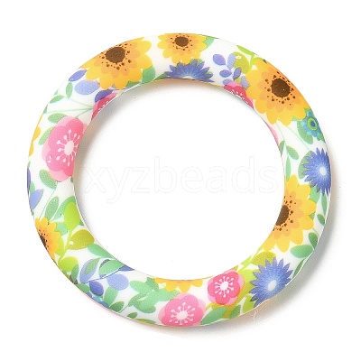 Food Grade Eco-Friendly Silicone Pendants SIL-M001-01E-1