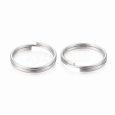 Tarnish Resistant 304 Stainless Steel Split Rings X-STAS-H413-06P-B-1