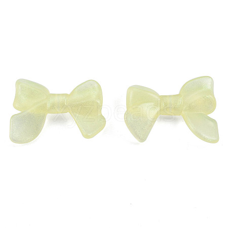 Transparent Luminous Acrylic Beads LS-TACR-T007-11E-1