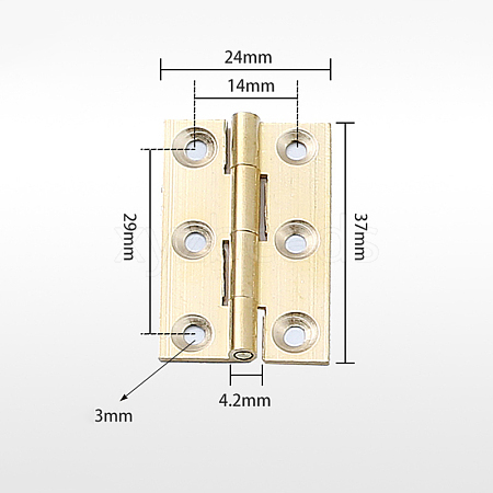 Brass Hinge CABI-PW0001-163-A01-1