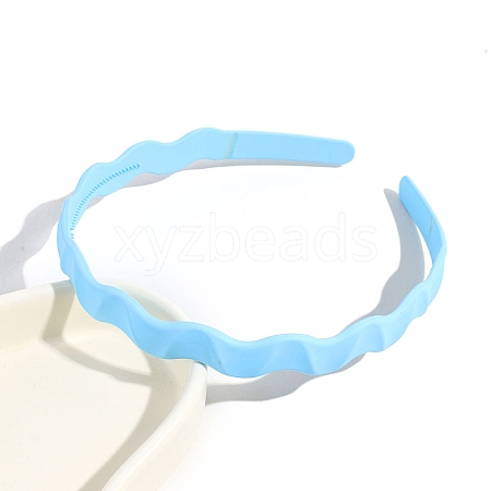 Plastic Wavy Hair Bands for Girls Women PW-WG53FC4-10-1