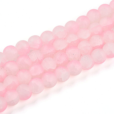 Crackle Glass Beads X1-GLAA-N009-10mm-02-1