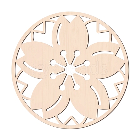 Laser Cut Wooden Wall Sculpture WOOD-WH0105-004-1