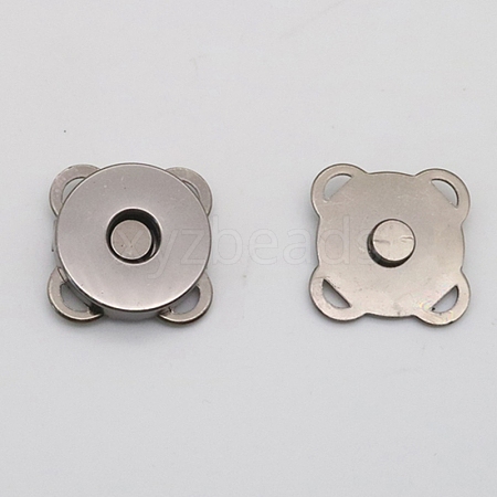 Alloy Magnetic Buttons Snap Magnet Fastener PURS-PW0005-066B-B-1