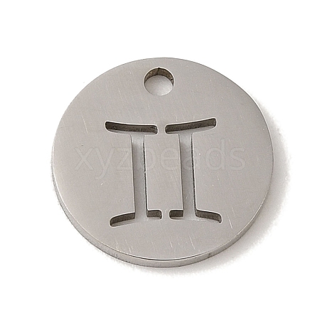 Non-Tarnish 201 Stainless Steel Charms STAS-E217-10P-11-1