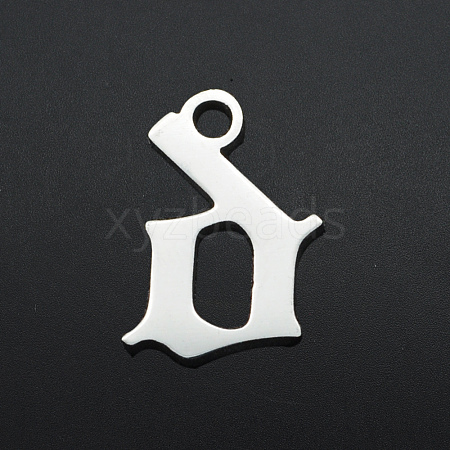 Non-Tarnish 201 Stainless Steel Charms STAS-S105-JA569-D-1