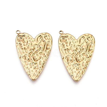304 Stainless Steel Pendants STAS-N109-85G-1