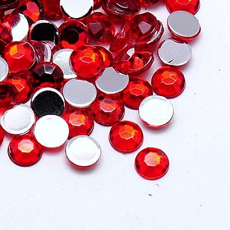 Imitation Taiwan Acrylic Rhinestone Cabochons GACR-A002-3mm-06-1