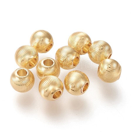 Brass Beads KK-M213-02B-G-1