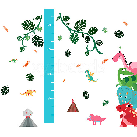 PVC Height Growth Chart Wall Sticker DIY-WH0232-016-1