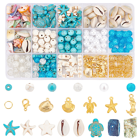   DIY Ocean Jewelry Making Finding Kit DIY-PH0013-77-1