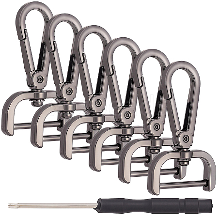 6Pcs Zinc Alloy Swivel Clasps FIND-SP0005-67B-1