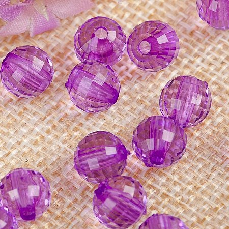 Transparent Acrylic Beads TACR-NH0001-G-19-1