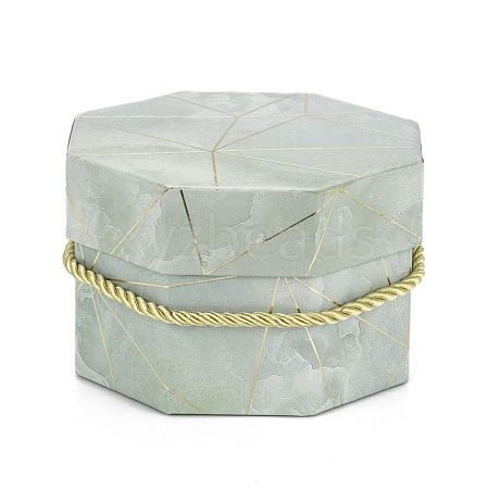 Valentine's Day Marble Texture Pattern Paper Gift Boxes CON-C005-02A-04-1