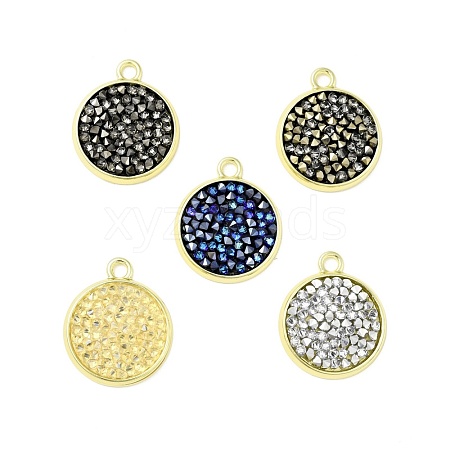 Rhinestone Pendants KK-C246-04LG-1