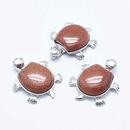 Synthetic Goldstone Pendant G-G759-B17-1