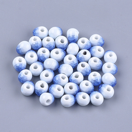 Handmade Porcelain Beads PORC-S498-21D-1