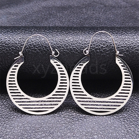 Non-Tarnish 304 Stainless Steel Pendants Boho Earrings EJEW-B042-10P-1