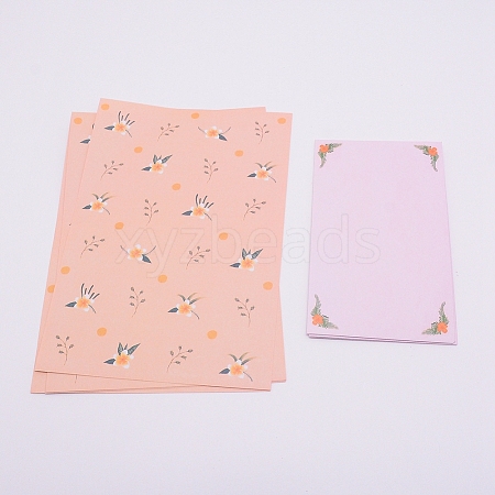 Paper Envelopes & Letter Papers Set DIY-WH0204-62H-1