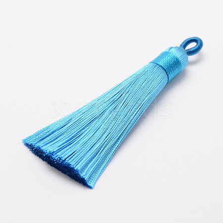 Polyester Tassel Big Pendant Decorations X-FIND-P022-02-1