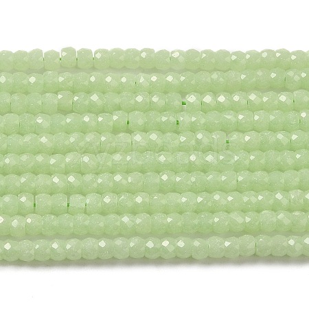 Synthetic Luminous Stone Beads Strands G-C086-01A-08-1