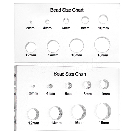 Acrylic Measuring Tool TOOL-WH0053-28-1