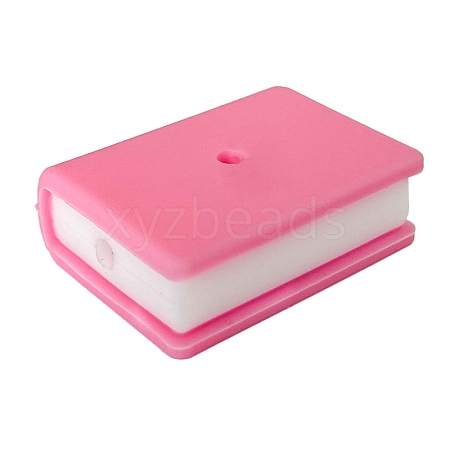 Book Food Grade Silicone Beads PW-WG54979-03-1