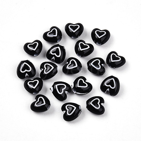 Transparent Acrylic Beads TACR-TAC0010-01I-1