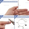 304 Stainless Steel Paperclip Chains Necklaces & Bracelet Jewelry Sets SJEW-SC0001-07P-4