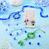 1 Strand Electroplate Transparent Glass Beads Strands EGLA-TADJ0001-15B-6