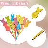 14Pcs Wooden Picks for Vase Decorations AJEW-CN0006-51B-6