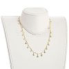 Brass Bar Link Chain Necklaces NJEW-JN03082-4