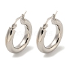 Tarnish Resistant 202 Stainless Steel Hoop Earring EJEW-H003-18P-1