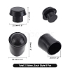 CHGCRAFT 16Pcs 2 Style Rubber End Caps AJEW-CA0002-51-2