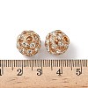 Brass Rhinestone Beads KK-A267-01KCG-2