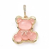 Translucent Resin Pendants KK-G406-50G-06-1