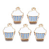Alloy Enamel Pendants ENAM-S121-127C-1