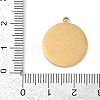 304 Stainless Steel Enamel Pendants STAS-I325-002G-3