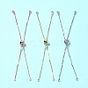 5Pcs Rack Plating Adjustable Brass Slider Bracelet Making MAK-FS0001-03P-10